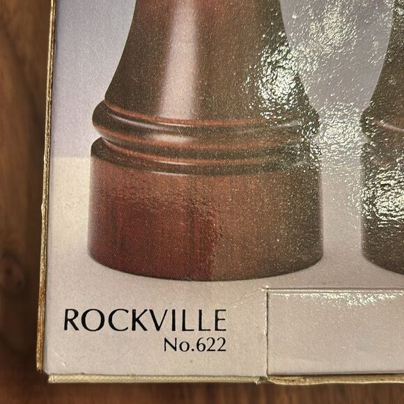 NEW Vintage Mr. Dudley Rockville Salt & Peppermill Set - Picture 11 of 12